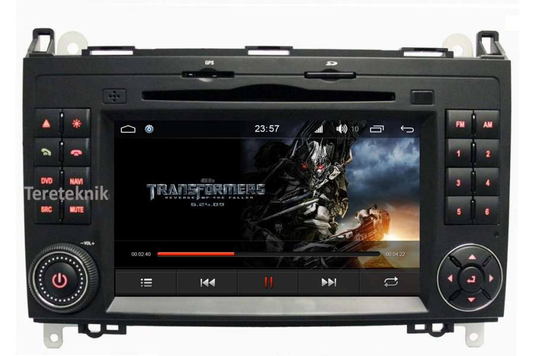 Android 15 Pour Mercedes Benz B200 Sprinter W906 W639 Classe